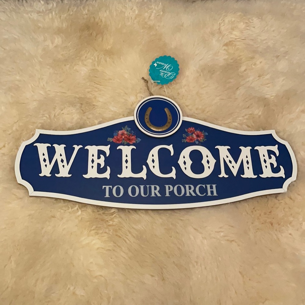 The Pioneer Woman Welcome Sign